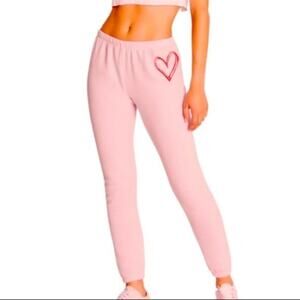 Wildfox Sketchy Hearts Pants Sz Large